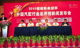 2010中國汽配行業總評榜在京啟動，推動行業高質量發展